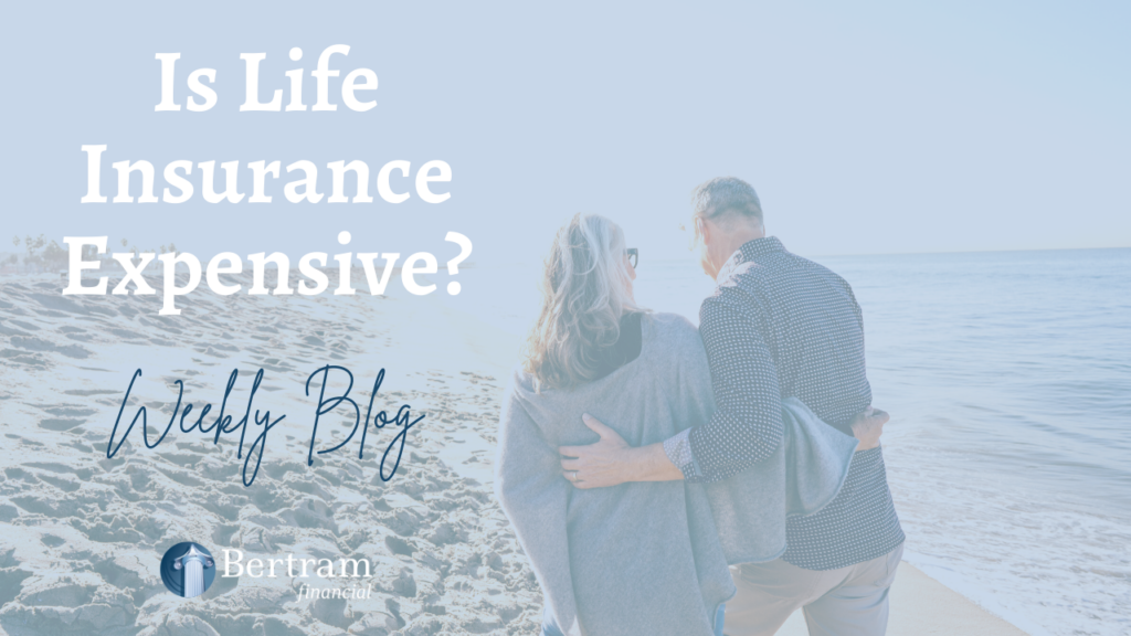 senior old couple on the beach - life insurance - bertram financial