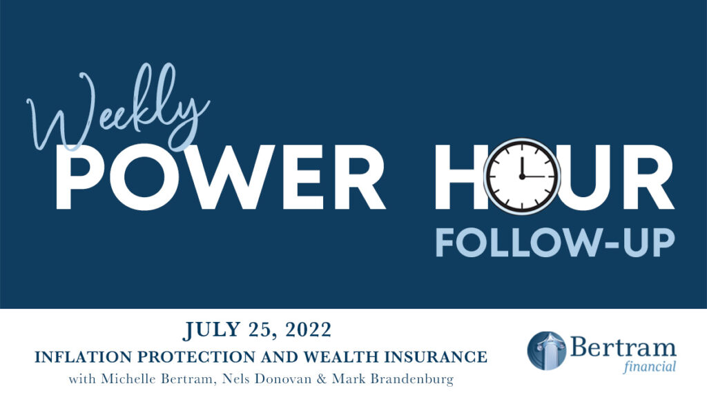 July 25 Power Hour Follow Up